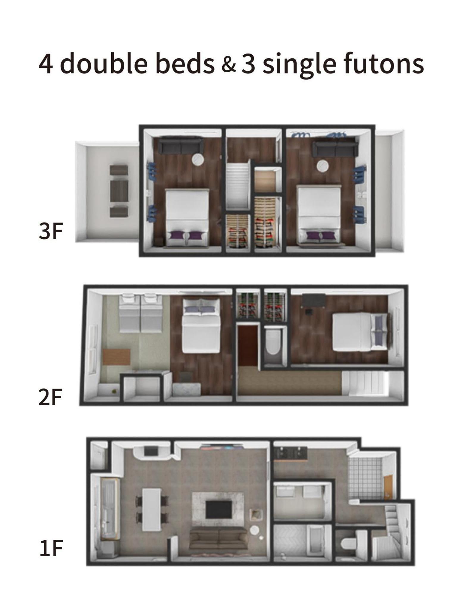 Bijou Suites Dapper Oszaka Kültér fotó